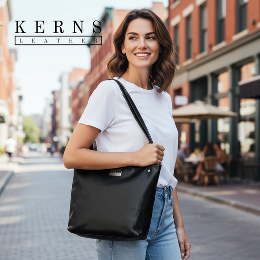 Black Large Handbag