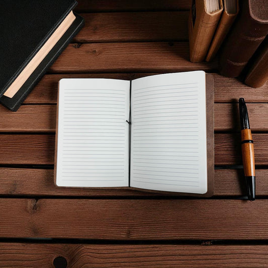 Leather Journal - "I will not be Shaken"